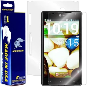 ArmorSuit MilitaryShield LG Optimus G [ AT&T Version ] Screen + Full Body Skin - Picture 1 of 11