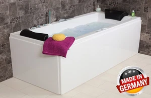 Whirlpool Badewanne mit 22/24 Massage Düsen + Heizung Ozon Eckwanne rechts links - Bild 1 von 20