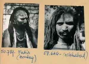 INDES c. 1950 - 4 Photos Types Fakir Jeunes Filles - PL 1522 - Foto 1 di 2