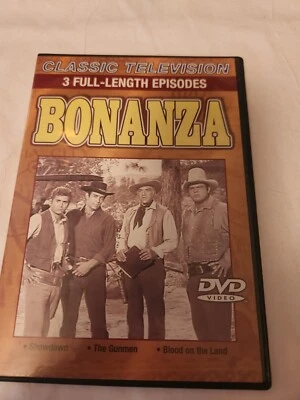 Bonanza - Showdown, Blood on the Land, The Gunmen DVD, 3 Episodes - Image 1 of 3