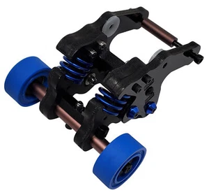 NEW NHX Wheelie Bar with BL Rubber Tires E-REVO 2.0 FREE US SHIP - Picture 1 of 7