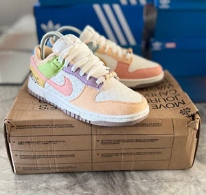 ❤️Nuovissime scarpe da ginnastica Nike Dunk Low SE W 'Sun Club' Sail Gold UK 5 EU 38,5 ❤️ - Foto 1 di 9
