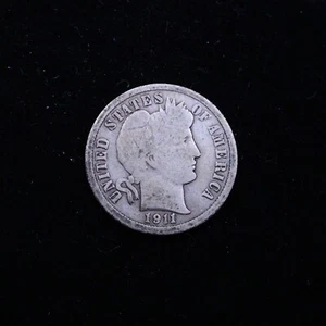 1911 D Barber Dime - Picture 1 of 2
