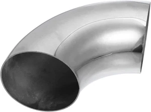 3.5" Stainless Steel 90° Exhaust Elbow Pipe, SS304 Mandrel Bend for Car Modifica - Picture 1 of 12