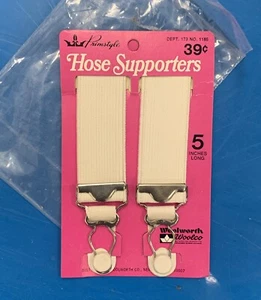 NOS Vtg Hose Sock Pantyhose Stocking 5” Supporters PRIMSTYLE for SEWING/REPAIR - Imagen 1 de 5