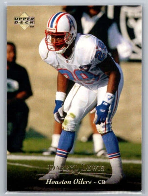 # 136 Darryll Lewis Houston Oilers 1995 Upper Deck - Image 1 of 2