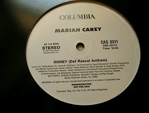 #Mariah Carey #Vinyl Honey 12" single Limited Edition Remixed 1997 Promo #music - Imagen 1 de 5
