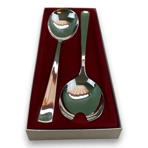 Auerhahn Salatbesteck 2-teilig – Edelstahl Design-Besteck in Originalbox - Bild 1 von 4