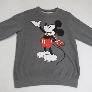 Sudadera para hombre Disney Mickey Mouse gris medio pulóver - Imagen 1 de 17