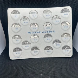Philadelphia Saving Fund Society Blue $5 Silver Quarter Saver Folder - Picture 1 of 3