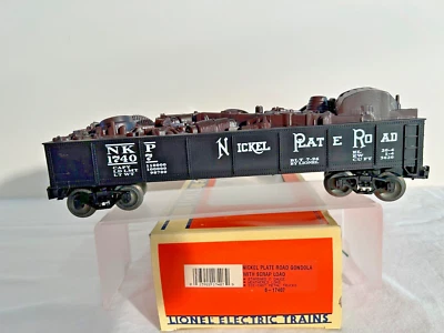 LIONEL6-25568-19527-9404-17407-16326 NICKEL PLATE RD. FREIGHT-NIB-MIB - Image 1 of 4