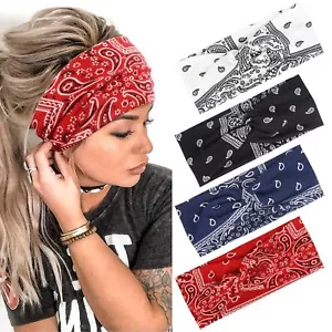 Headbands for Women Knotted Headband Elastic Head Bands Women's Hair Band Non... - Picture 1 of 7