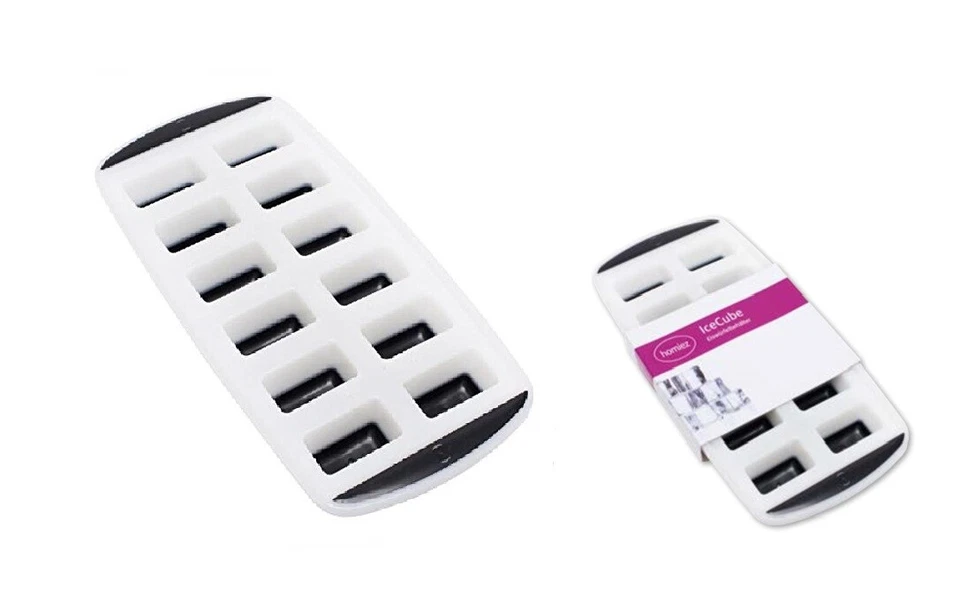 2 x  Eiswürfelbereiter Eiswürfelbehälter Eiswürfelform " Ice cube " - Bild 1 von 1