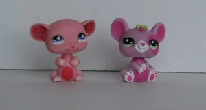2 qty LITTLEST PET SHOP MOUSE #633, #1830 4+ Boys & Girls Hasbro - Picture 1 of 1