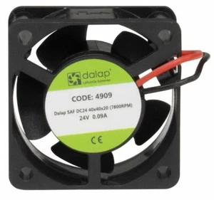 Computerlüfter Lüfter Gehäuselüfter Ventilator Fan 7800 U/min DC 24V 40x40x20 mm - Bild 1 von 2
