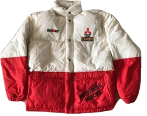 Chaqueta de Plumón Mitsubishi Motors Ralliart Ciesse Piumini Talla L Hecha en Italia De Colección - Imagen 1 de 8