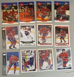 Montreal Canadians #10 - Lote de equipo de 12 tarjetas de la NHL - Imagen 1 de 1