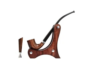 Langstiel Churchwarden Handarbeit Rauchen Tabak Gandalf Pfeife Lotr Sherlock Set - Bild 1 von 5