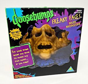 Goosebumps Freaky Faces Mud Monster Hand Puppet Vintage 1996 Toymax New in Box