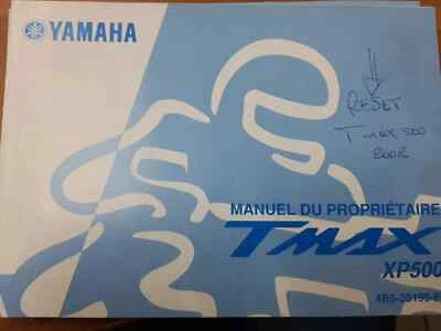 MANUALE USO MANUTENZIONE YAMAHA TMAX XP500  2007 4B5-28199-F0 française - Immagine 1 di 2