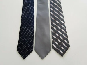 Seidenkrawatten der Marke George Herren, drei Stück, verschiedene Farben - Bild 1 von 9