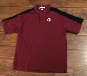 FSU Florida State Seminoles Short Sleeve Polo Shirt Men’s size M - Picture 1 of 5