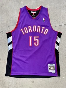 Mitchell & Ness Toronto Raptors 99-00 Vince Carter Jersey (Black/ Purple) XL NBA - Picture 1 of 6