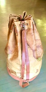 Alviero Martini NEU authentische Prima Classe Kordelzug Schulter-/Seesack runde Basis - Bild 1 von 5