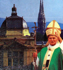 CROATIE   VOYAGE du  Pape Jean-Paul II Vatican Enveloppe PA217
