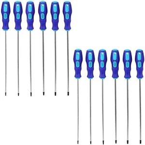 Star Screwdriver Set Extra Long Magnetic Torx T10 T15 T20 T25 T27 T30 12Pc 360mm - Picture 1 of 10