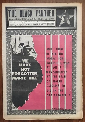 RARE The Black Panther Party Newspaper Community News Service July 24th 1971 - Image 1 of 2