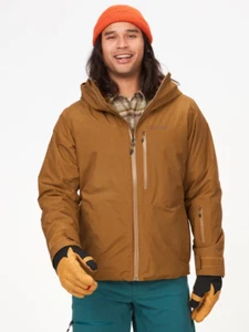 MARMOT Lightray Mens M Gore-Tex Recco Ski Parka/Jacket/Coat Hazel $375 NEW - Picture 1 of 7