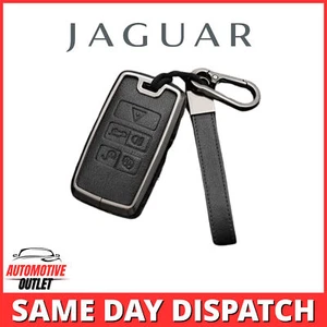 FUNDA DE LLAVE REMOTA DE LUJO LLAVERO PARA JAGUAR LANDROVER E-PACE F-PACE XE CF XK X - Imagen 1 de 9