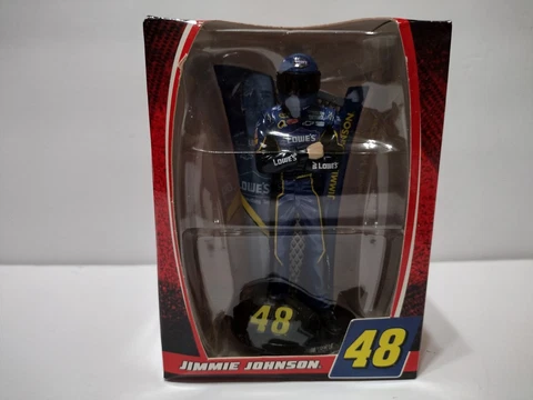 Jimmy Johnson #48 Lowes Collectible Figure Ornament-Trevco Cover