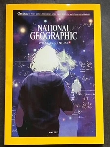 NATIONAL GEOGRAPHIC "WHAT IS GENIUS?" MAY 2017 - Picture 1 of 1