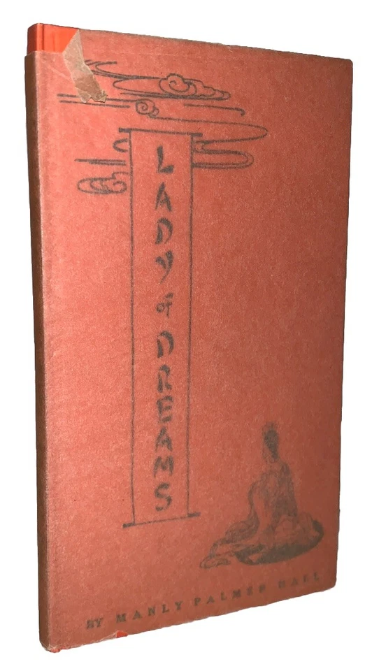 1943, 1st, DJ, LADY OF DREAMS, by MANLY P. HALL, FABLE IN THE MANNER OF CHINESE - Image 1 of 4