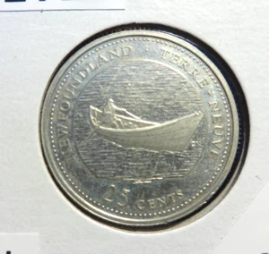 Canada 1992 25 Cents 0925 Silver * Newfoundland *π - Foto 1 di 2