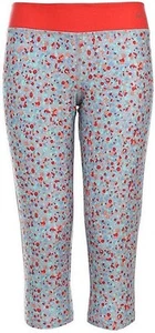 Nike Big Girls' (7-16) Dri-Fit Legend 2.0 All Over Print Capris-Coral/Gray - Picture 1 of 1