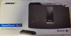 New Sealed Bose SoundTouch 20 Series III Bluetooth System-Black W Bose Warranty - Picture 1 of 2