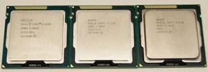 LOT 3x CPU 1x Intel Core (i3-3220 SR0RG) (1x i3-2120 SR05Y) (1x i3-2100 SR05C) - Picture 1 of 2