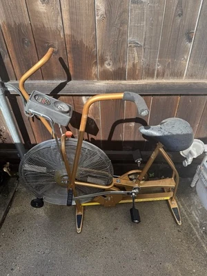 Vintage Schwinn AirDyne Dual Action Stationary Exercise Bike Grey - Dallas - Image 1 of 3
