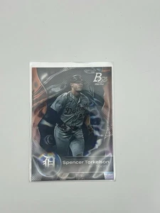 2023 Bowman Platinum Spencer Torkelson #7 Ice Foil Detroit Tigers - Picture 1 of 2