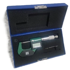 Niigata Seiki MCD130-25 Digital Micrometer 0-25mm / 0.001mm Precision Tool Japan - Picture 1 of 10