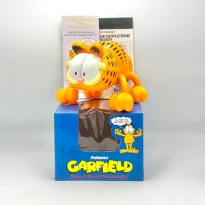 Masajeador de mano Garfield vintage de Pollenex años 80 nuevo - Imagen 1 de 14