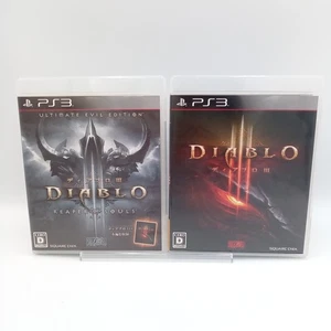 Diablo 3 & 3 Reaper of Souls Set PS3 PlayStation 3 Japan CIB Complete - Picture 1 of 9