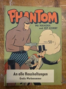 Orginal " Phantom Heft " Nr. 11, 1953 Rarität, An Alle Haushaltungen - Bild 1 von 1