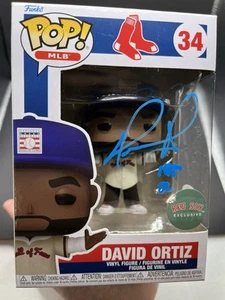 David Ortiz Signed Autographed Funko Pop HOF INSCRIPTION Red Sox PSA DNA COA - Picture 1 of 7