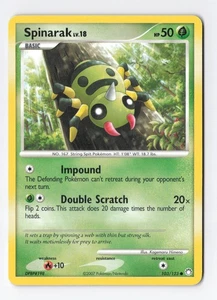 Spinarak 103/123 Normal Common Mysterious Treasures Pokemon Card TCG LP - Picture 1 of 2