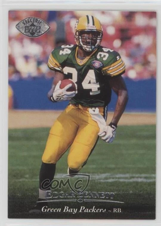 1995 Upper Deck Electric Silver Edgar Bennett #67 - Image 1 of 2