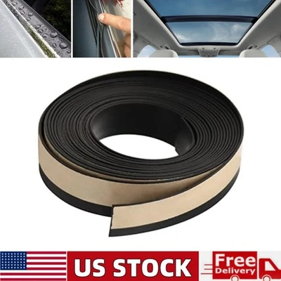Protector universal universal para puerta de coche moldura borde tira sellado automático 4M Foto 1 de 4